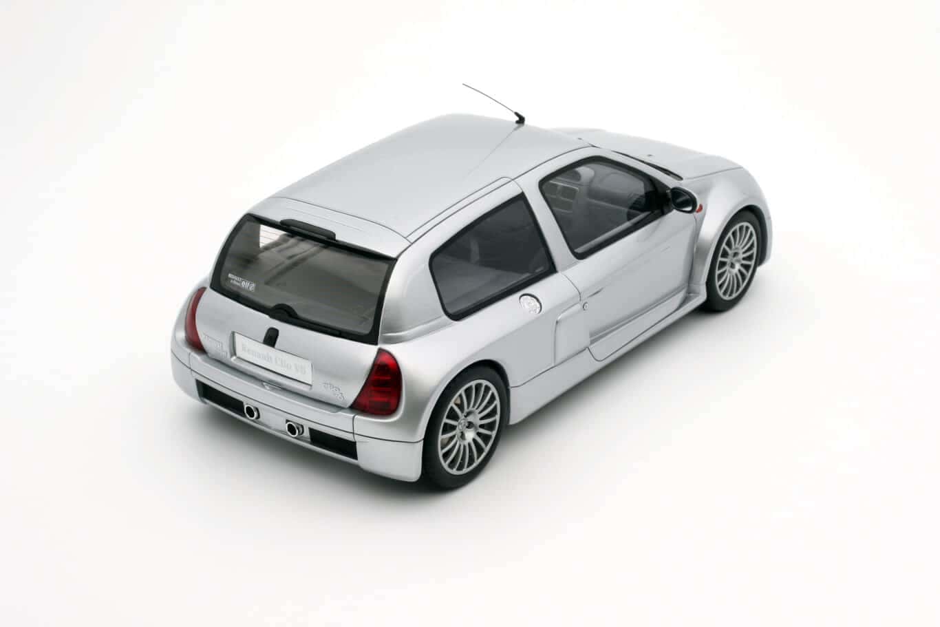 Otto renault clio v6 phase 1 silver 1:18 ot1034