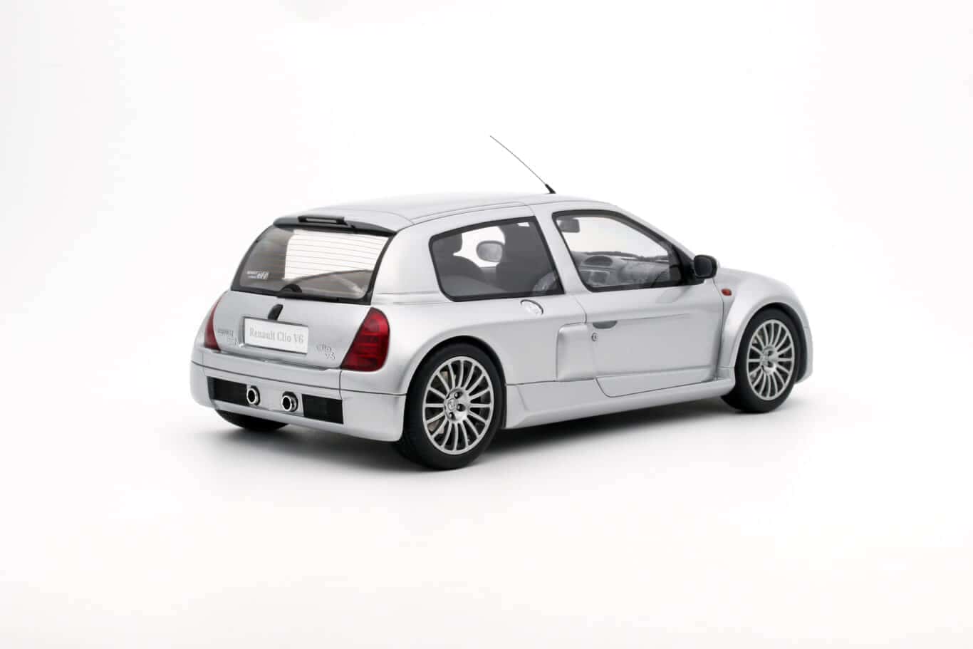 Otto renault clio v6 phase 1 silver 1:18 ot1034