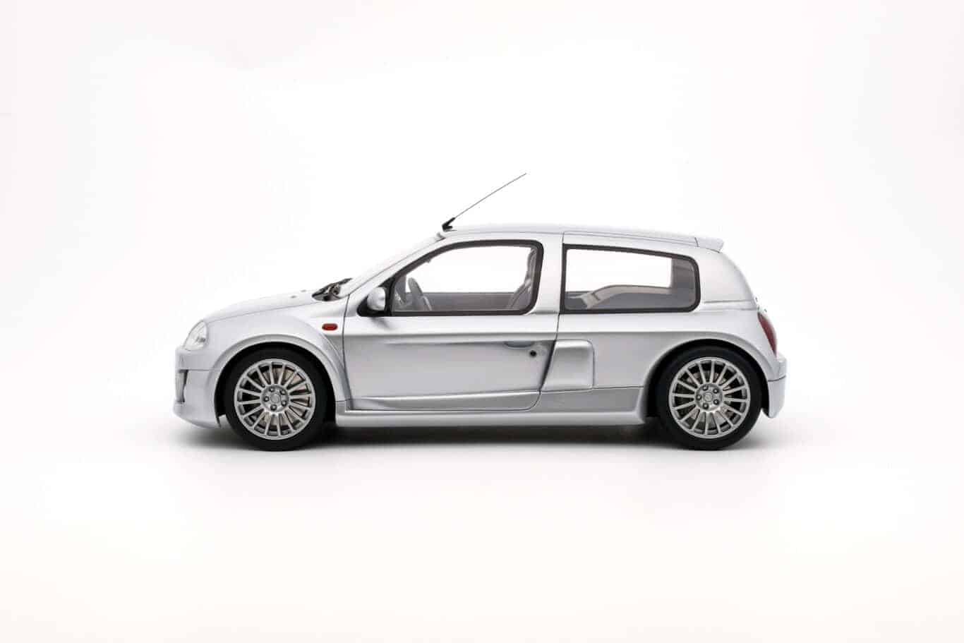 Otto renault clio v6 phase 1 silver 1:18 ot1034