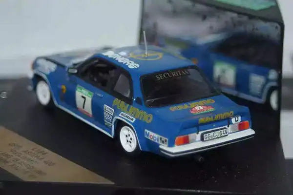 Vitesse opel ascona 400 #7 'publimmo'operto wine rally 1981 ref l194 -cracks in case