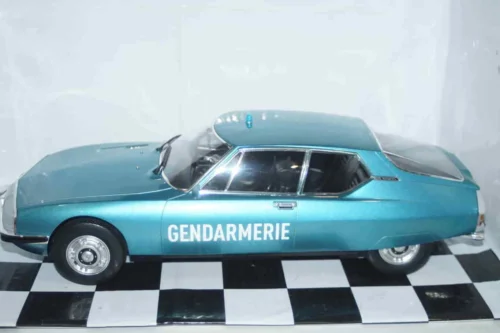 Norev citroen sm 1973 gendarmerie turquoise 1:12 scale ref 121703