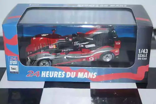 Ixo audi r15 tdi #9 lmp1 winner lemans 2010 ref lm2010 in 1/43rd