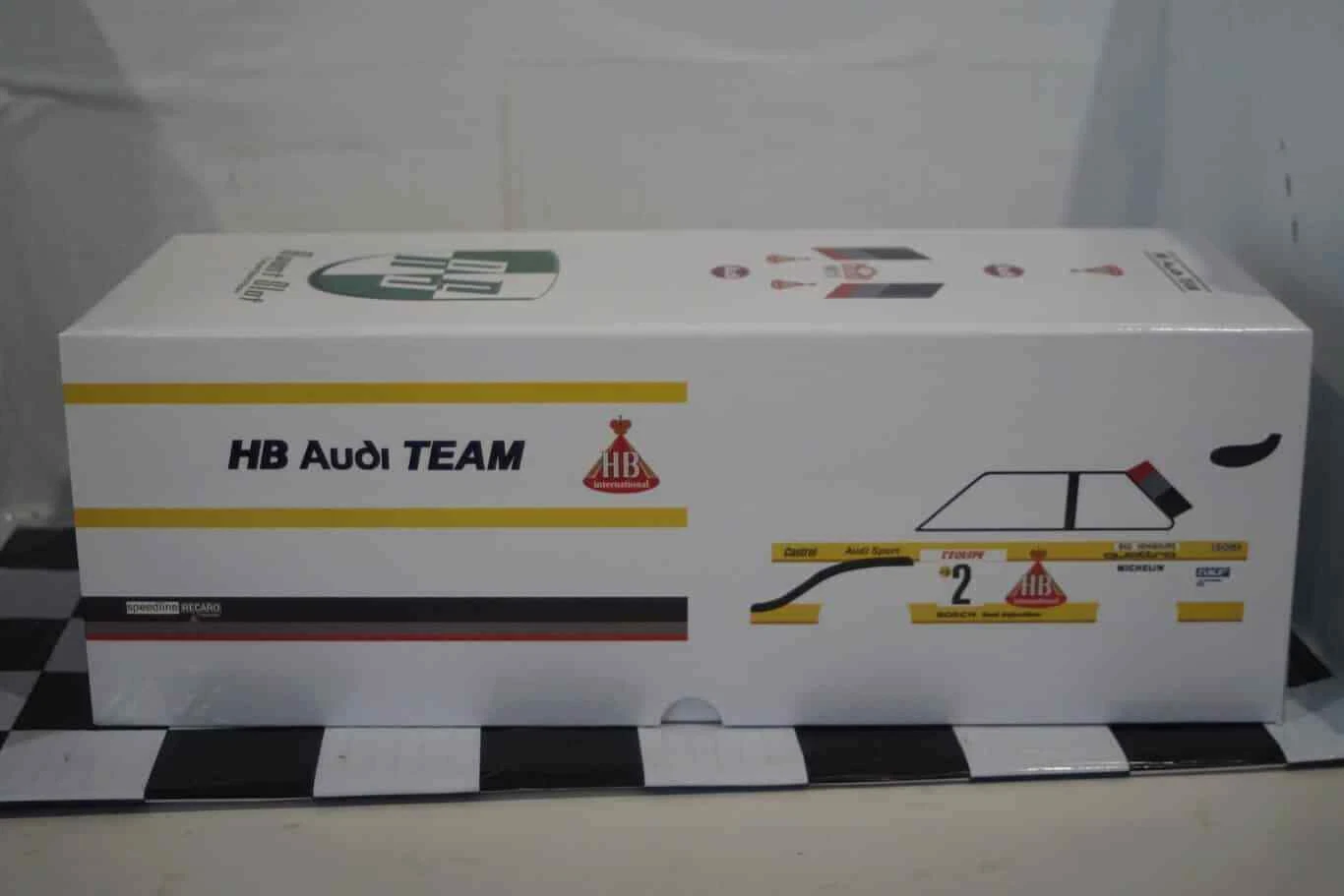 Avant slot audi service van,trailer and audi s1 #2 rally monte carlo 1986 ref rsv2301