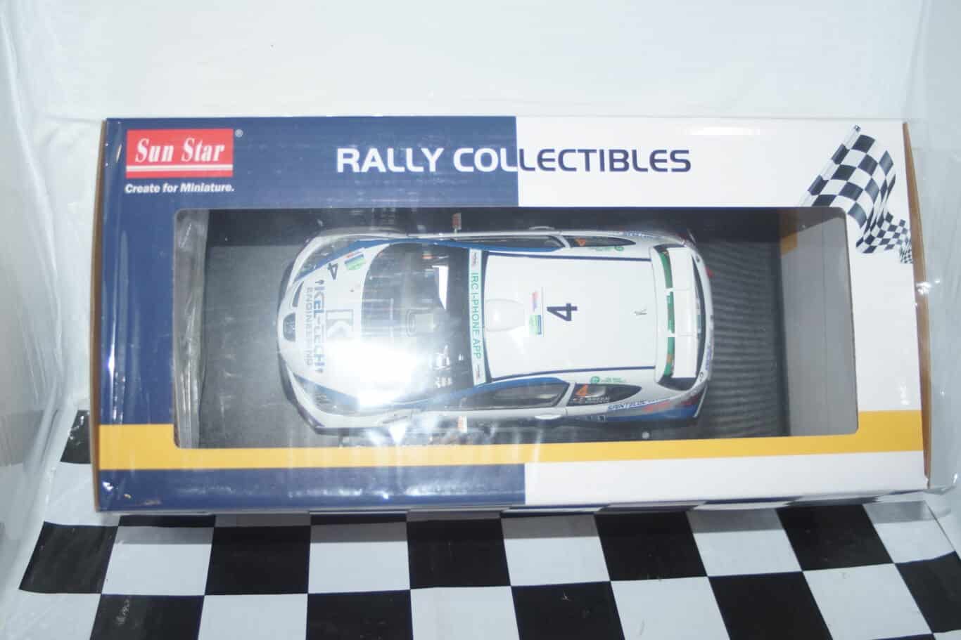 Sunstar peugeot 207 s2000 circuit of ireland 2012 c.breen #4 ltd 1999 1:18 ref 5438