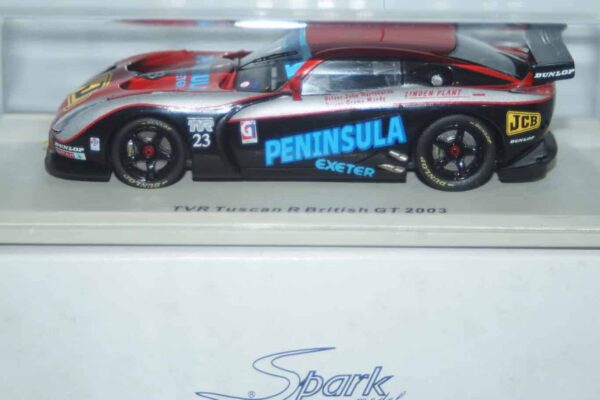 Spark tvr tuscan r peninsula #23 british gt 2003 1:43 resin sctr05