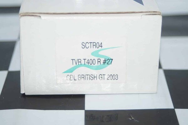Spark tvr tuscan t 400r #27 cdl british gt 2003 1:43 resin sctr04