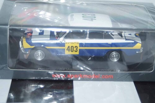 Spark peugeot 504 winner codasur rally #403 1979 j.guichet 1:43 ref s5632