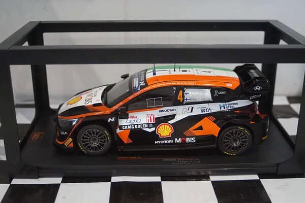 Ixo hyundai i20 rally croatia 2023 #4 e.lappi 1:18 18rmc160b