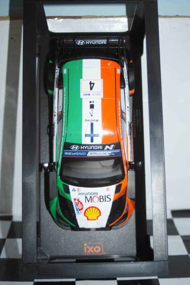 Ixo hyundai i20 rally croatia 2023 #4 e.lappi 1:18 18rmc160b