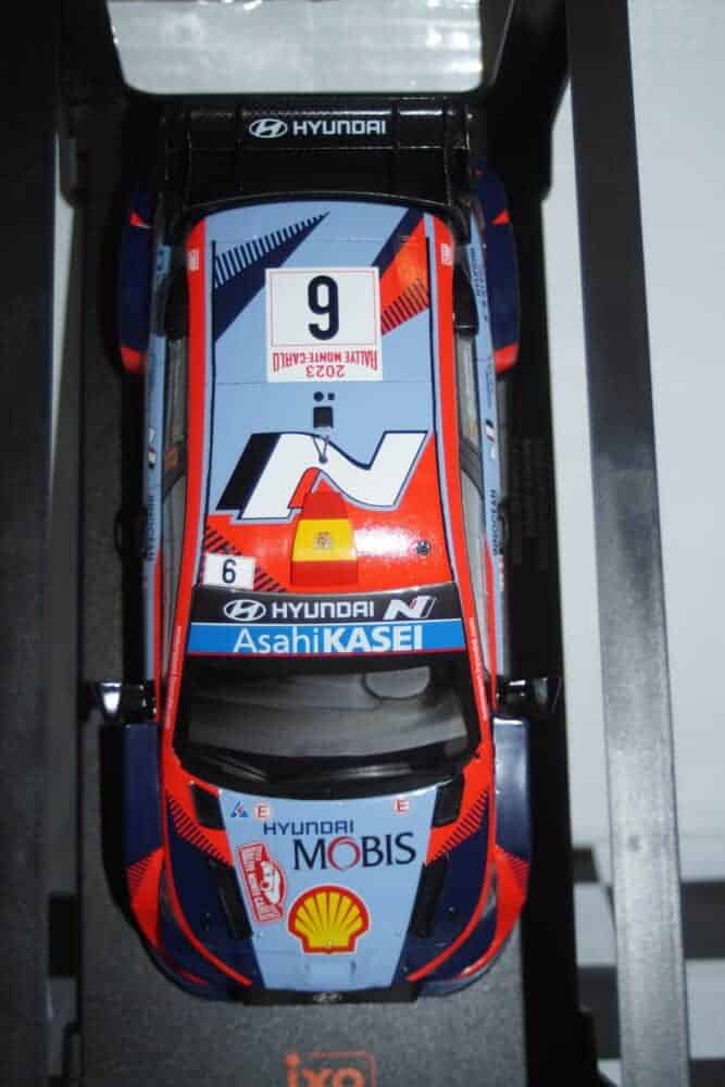 Ixo hyundai i20 n rally1 #6 rally monte carlo 2023 d.sordo ram883.22