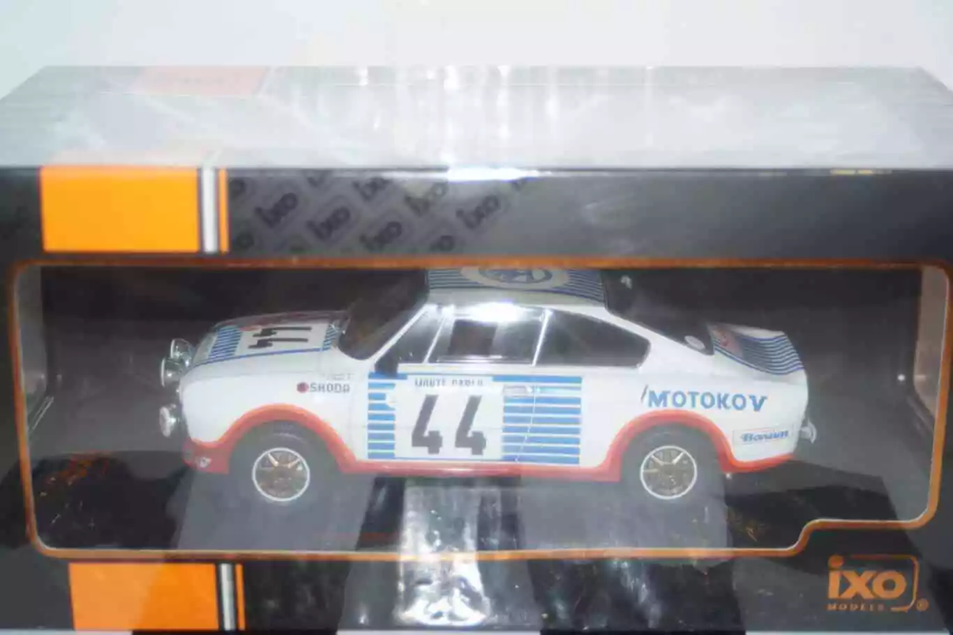 Ixo skoda 130 rs rally monte carlo #44 1977 m.zapadio 1:24 24ral030a