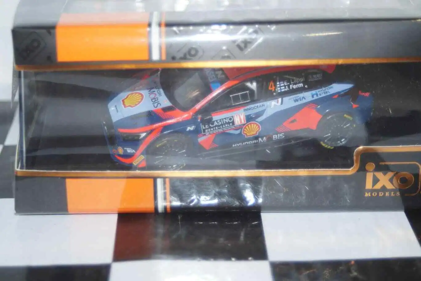 Ixo hyundai i20 n rally1 #4 rally monte carlo 2023 e.lappi ram884.22