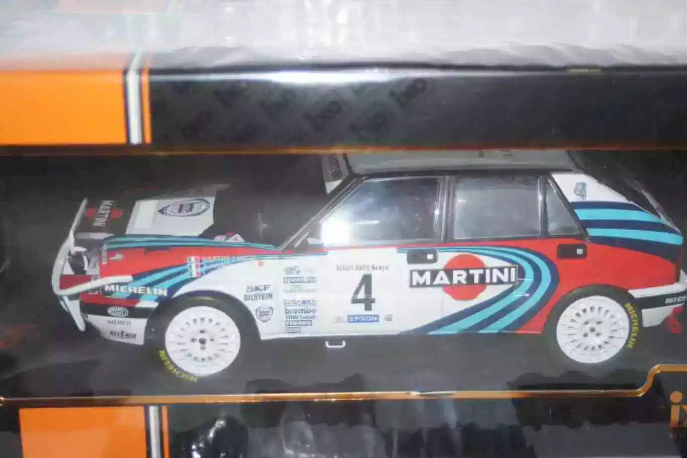 Ixo lancia delta integrale 16v #4 safari rally 1990 a.fiorio 1:18 18rmc139b