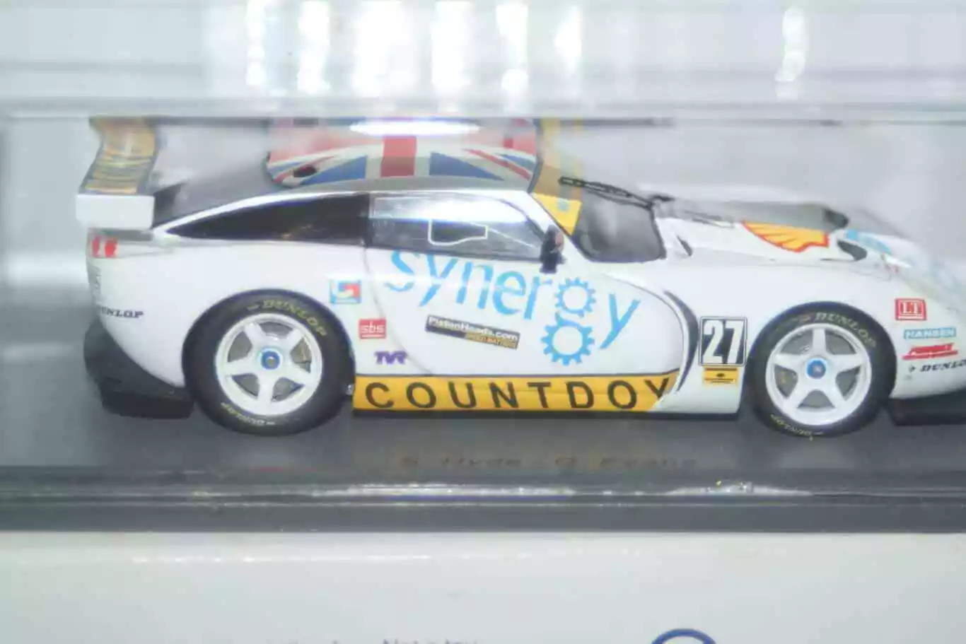 Spark tvr tuscan t 400r #27 cdl british gt 2003 1:43 resin sctr04