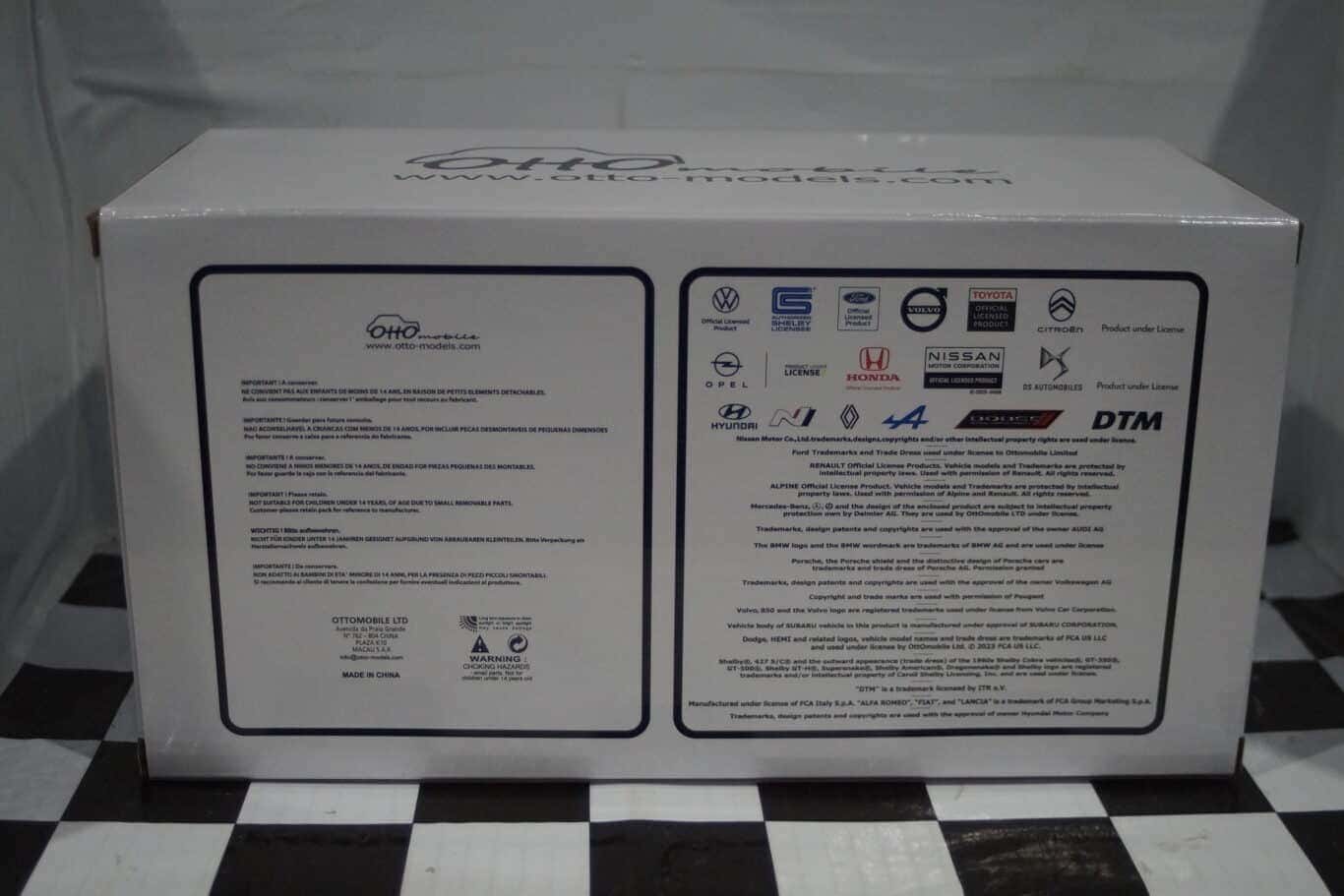 Otto renault laguna btcc alain menu #1 oulton park 1998 1:18 ot1031a special