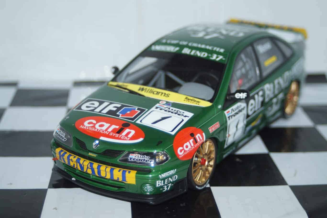Otto renault laguna btcc alain menu #1 oulton park 1998 1:18 ot1031a special