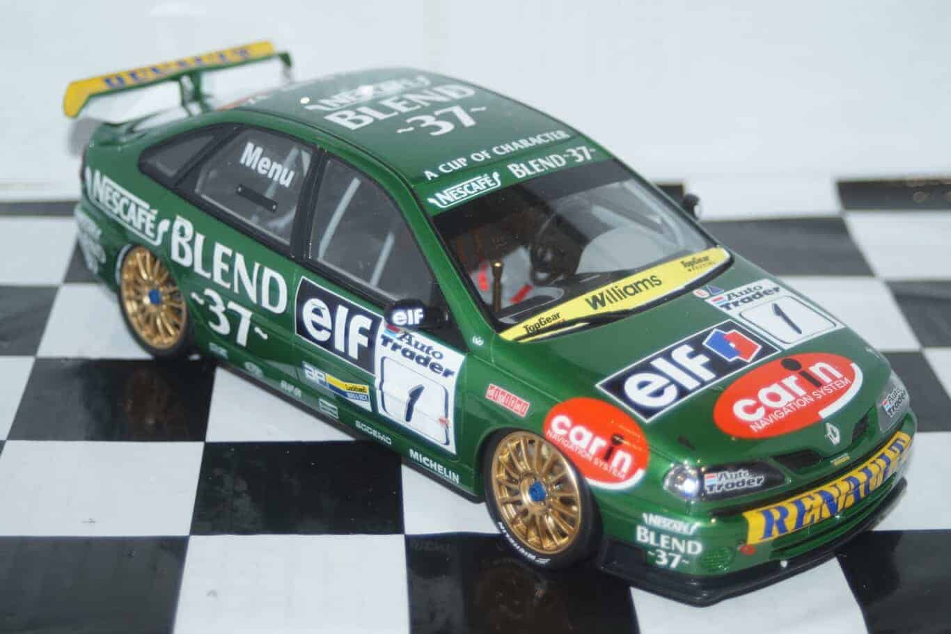 Otto renault laguna btcc alain menu #1 oulton park 1998 1:18 ot1031a special