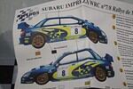 Provence moulage subaru wrc monte carlo 2003 k1805  kit 1:43