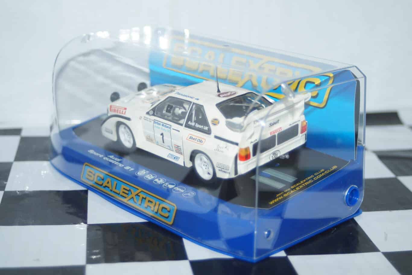Scalextric audi sport quattro s1 ulster rally 1:32 c3487