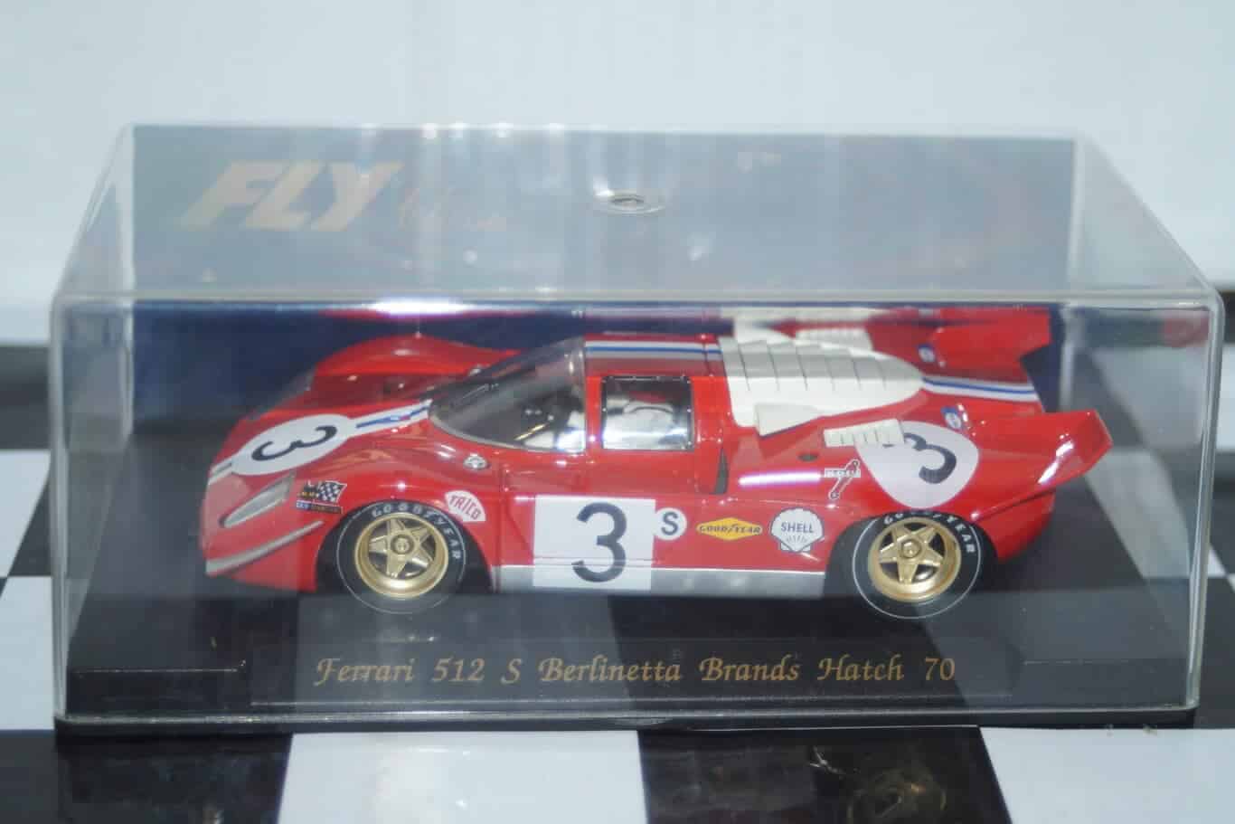 Fly classic ferrari 512 s berlinetta #3 brands 1970 1:32 c25
