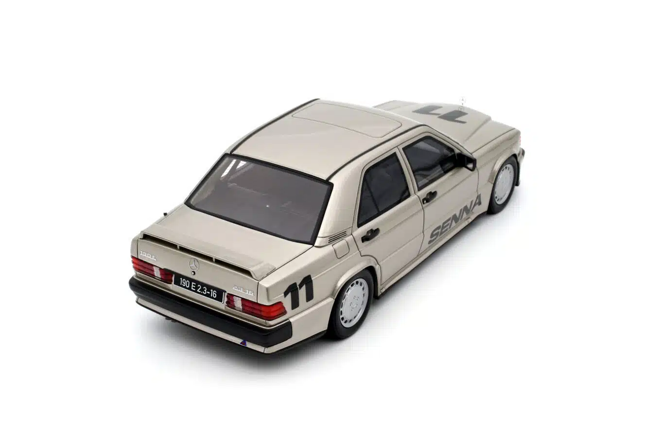 Otto mercedes-benz w201 190e 2.3 a.senna nurburgring cup 1 1:18 ot1041