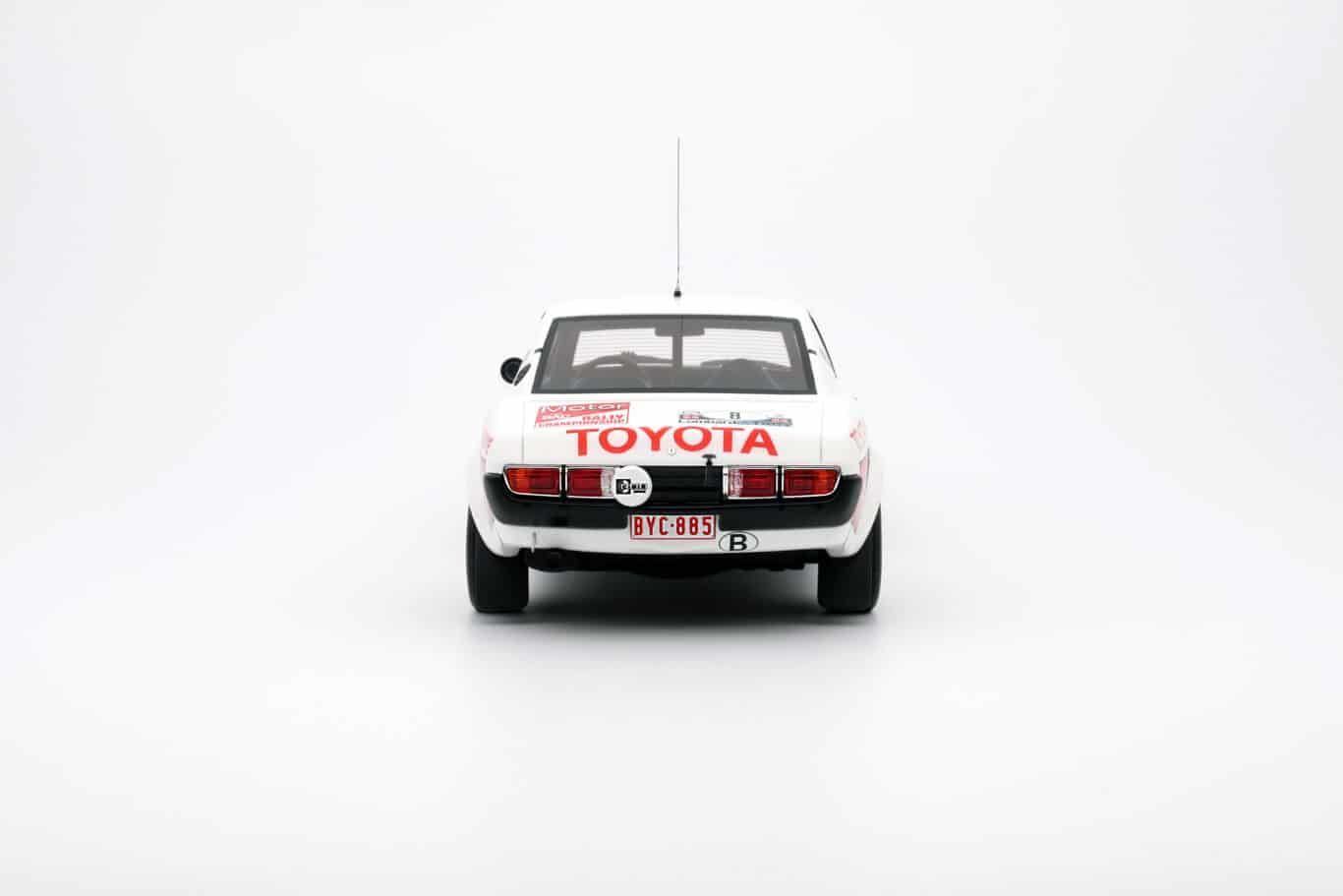 Otto toyota celica ra21 white rac rally 1977 1:18 ot1044
