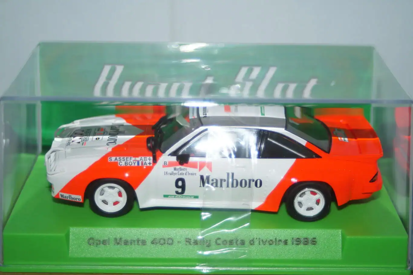 Avant slot opel manta 400 #9 "marlboro" cote d'ivoire1986 1:32 ref 51515