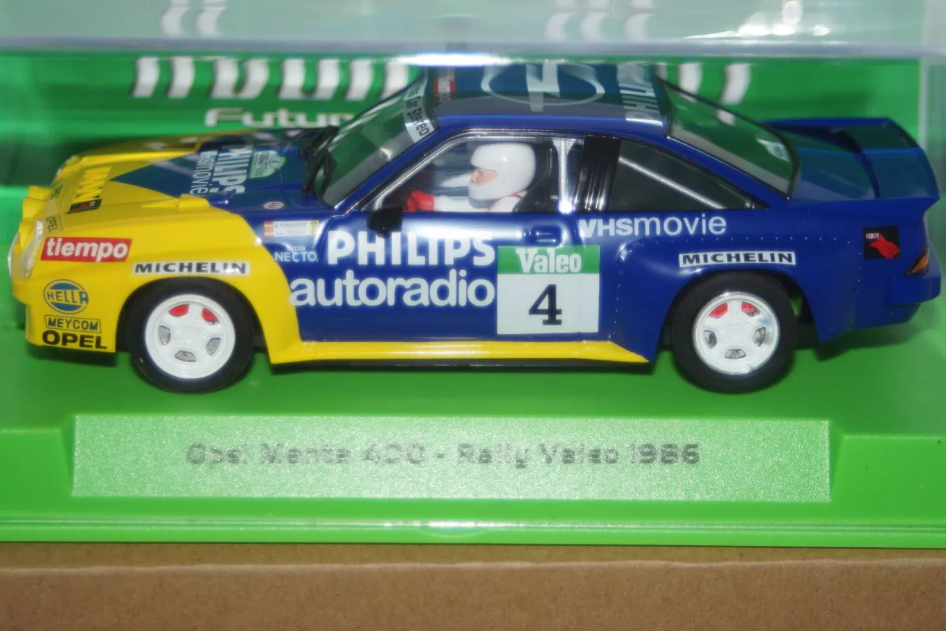 Avant slot opel manta 400 #4 "philips autoradio" 1986 1:32 ref 51514