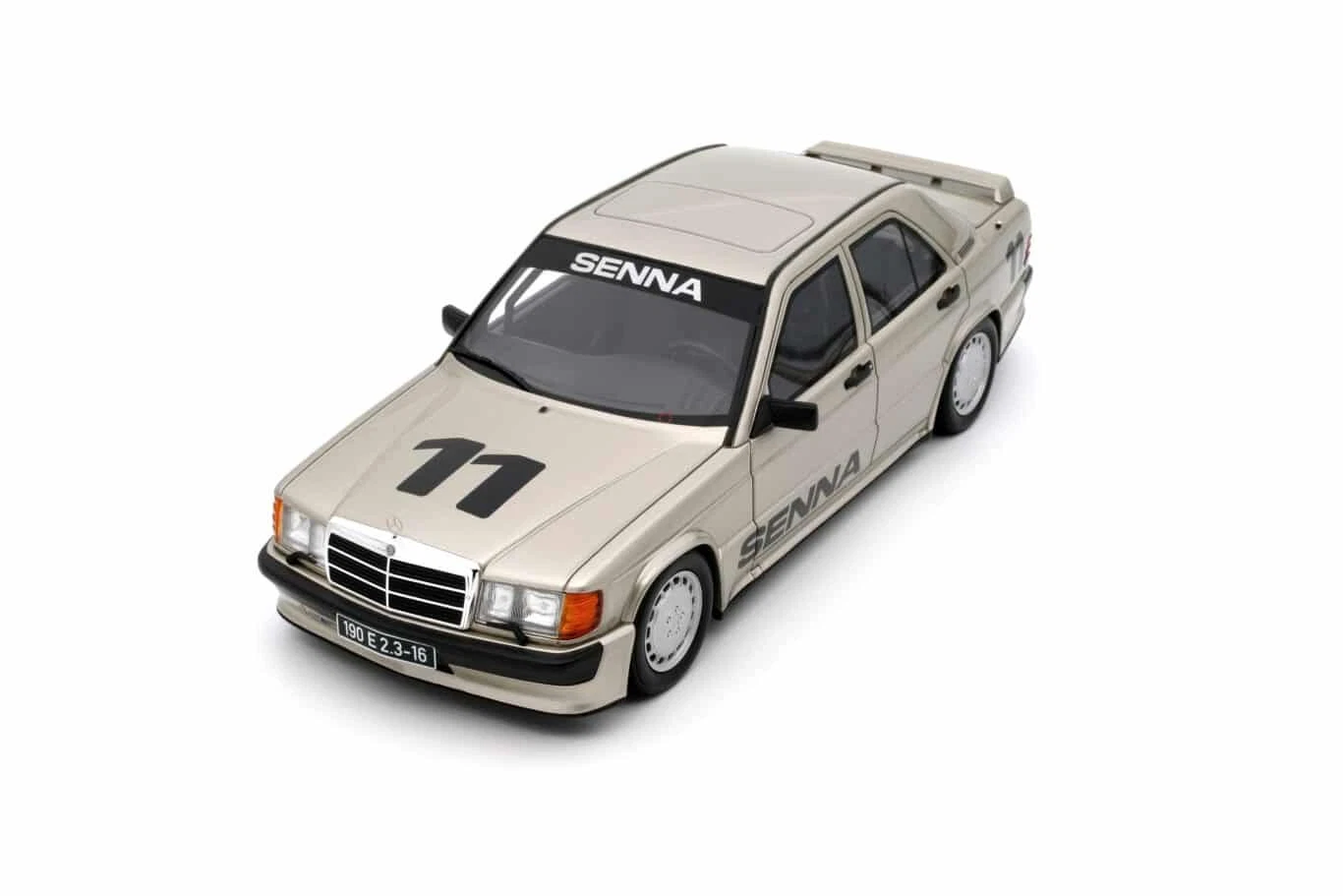 Otto mercedes-benz w201 190e 2.3 a.senna nurburgring cup 1 1:18 ot1041