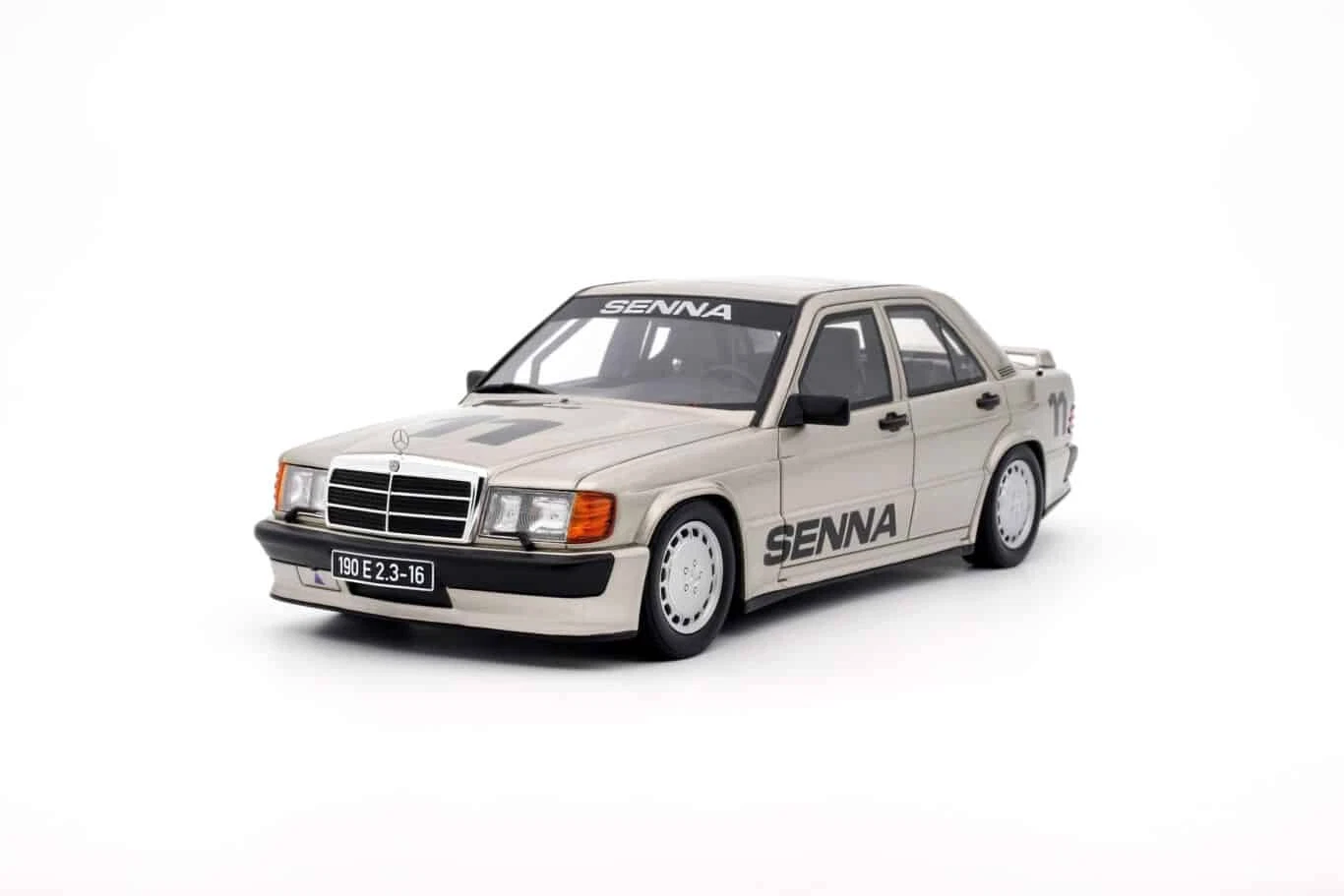 Otto mercedes-benz w201 190e 2.3 a.senna nurburgring cup 1 1:18 ot1041