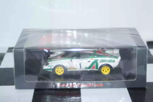 Spark lancia stratos hf winner rally de france #1 1976 munari ref s9089