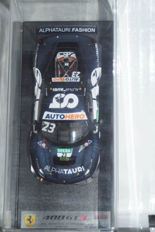 Looksmart ferrari 488 gt3 evo alphatauri af corse 2021 #23 1/43 scale lsrc124