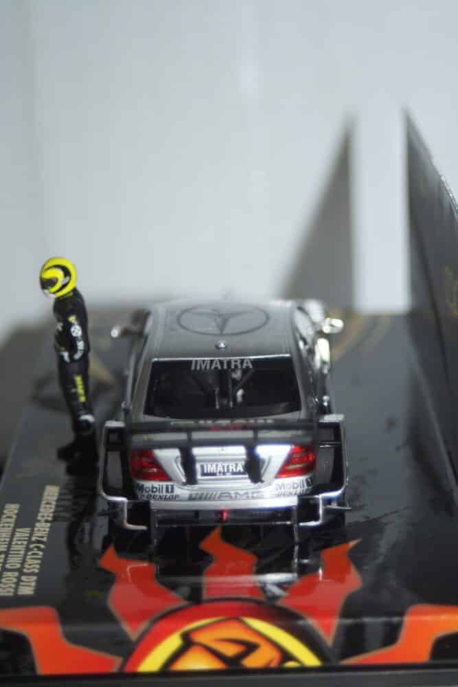 Minichamps mercedes c class rossi hockenheim test 2006 1:43 436 063646