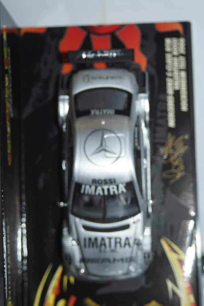 Minichamps mercedes c class rossi hockenheim test 2006 1:43 436 063646