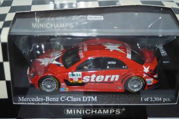 Minichamps mercedes c class 2006 dtm j.alessi 400 063510