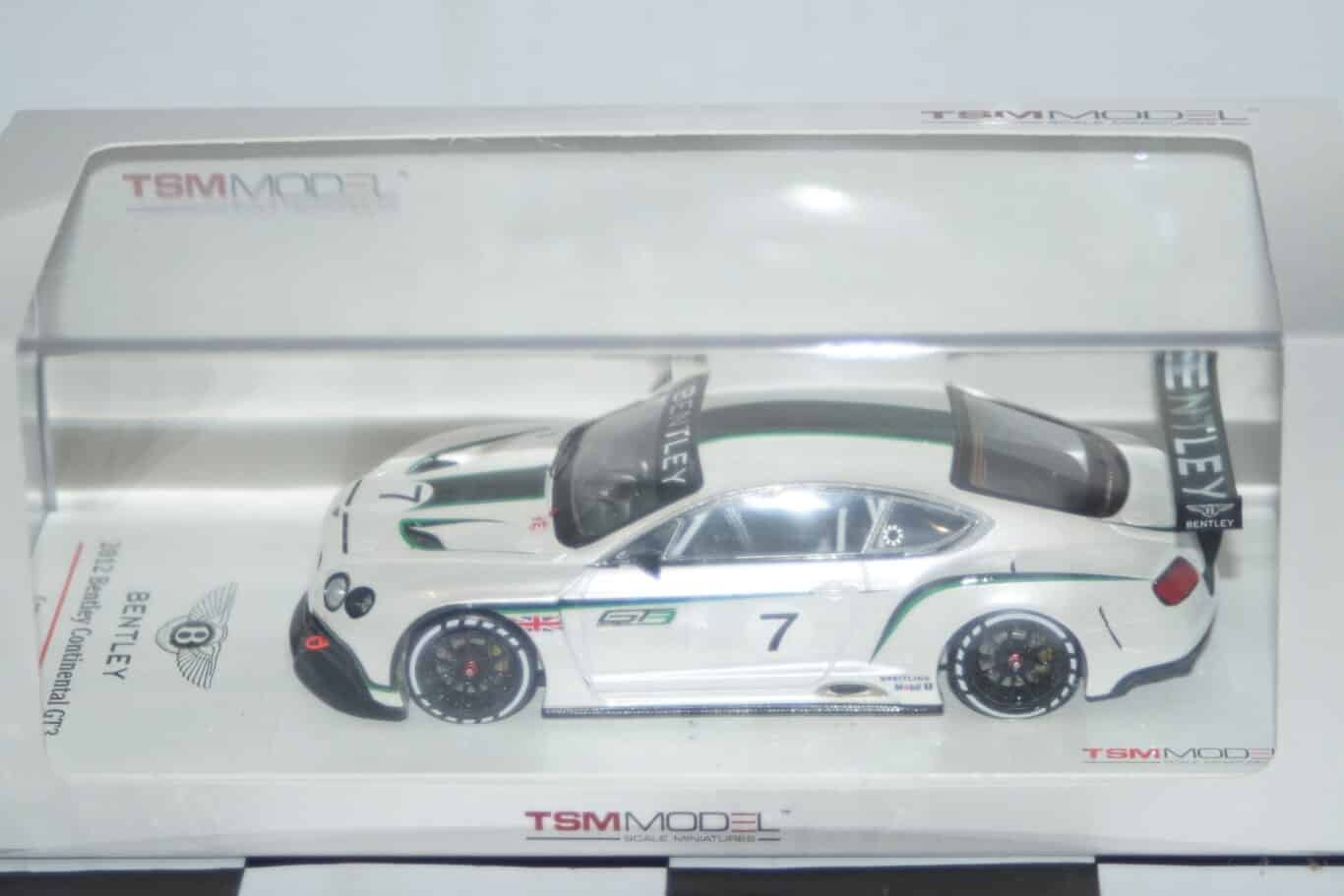 True scale models bentley continental gt3 silverstone 2014 1:43 resin tsm154315