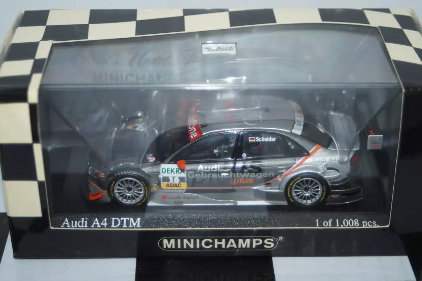 Minichamps audi a4 dtm 2006 team rosberg t.scheider 1:43 400 061516
