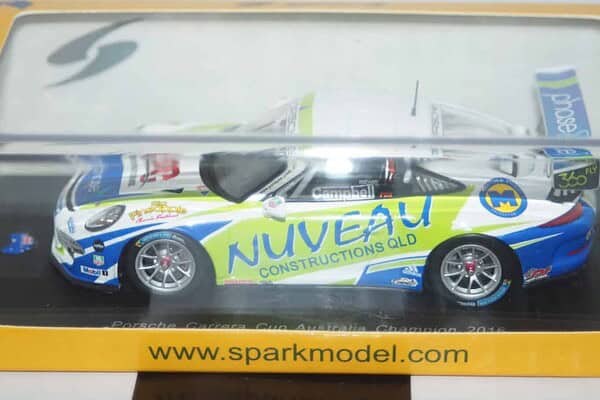 Spark porsche 911 gt3 carrera cup winner japan fuji 2017 #23 1:43 sj052