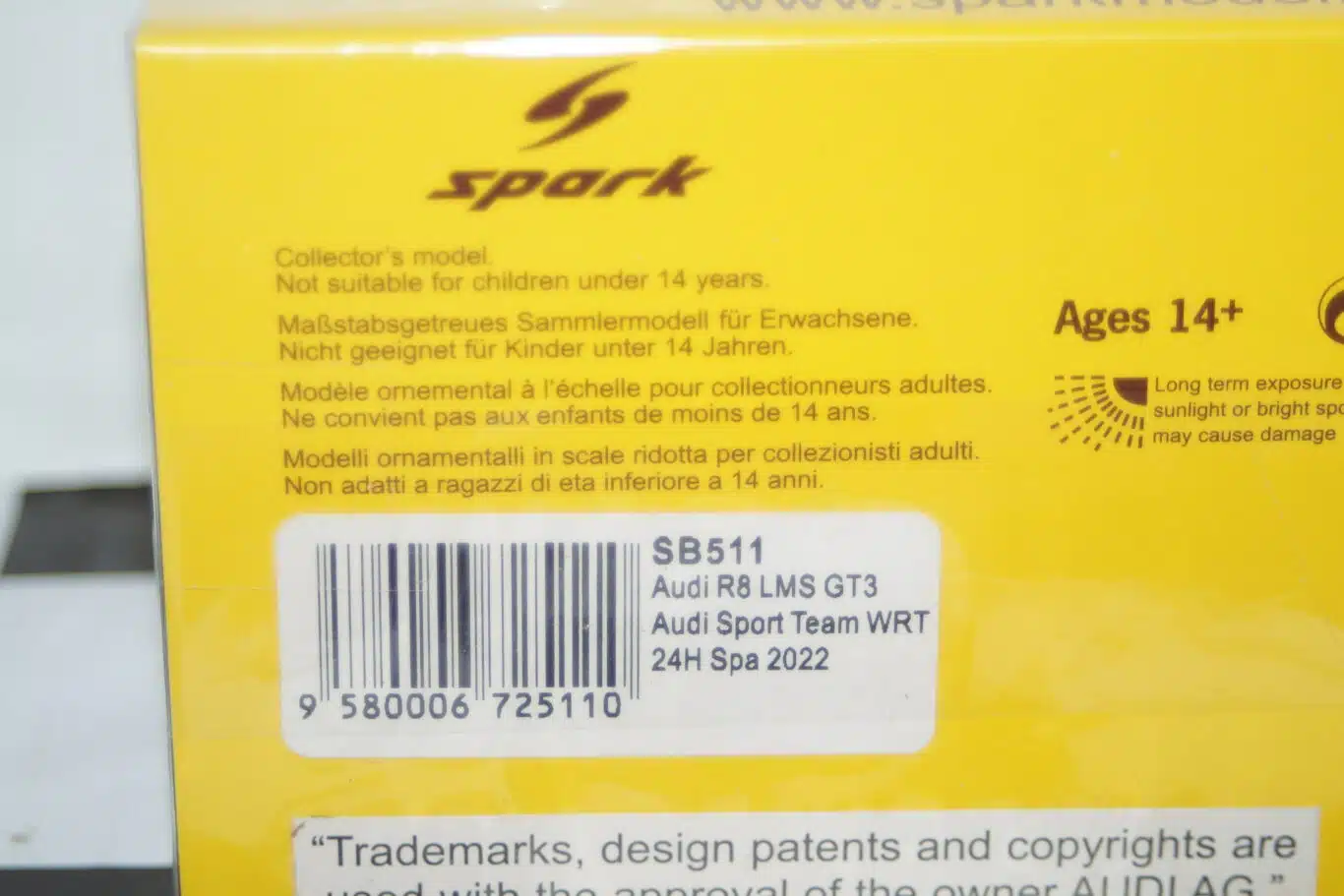 Spark audi r8 lms gt3 24hr nurburgring 2020 #5 1:43 ref 2020245