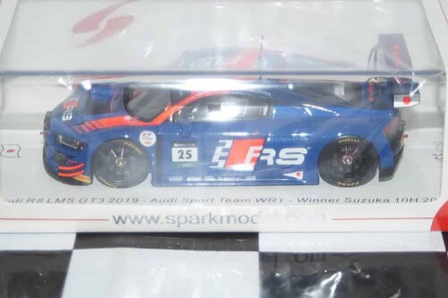 Spark audi r8 lms gt3 evo 2 24hr nurburgring 2022 #23 1:43 ref ff018
