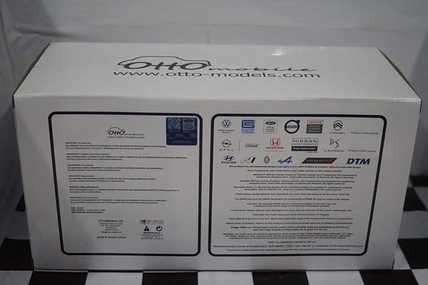 Otto ford focus rs mk2 blue 2009 1:18 ot1067