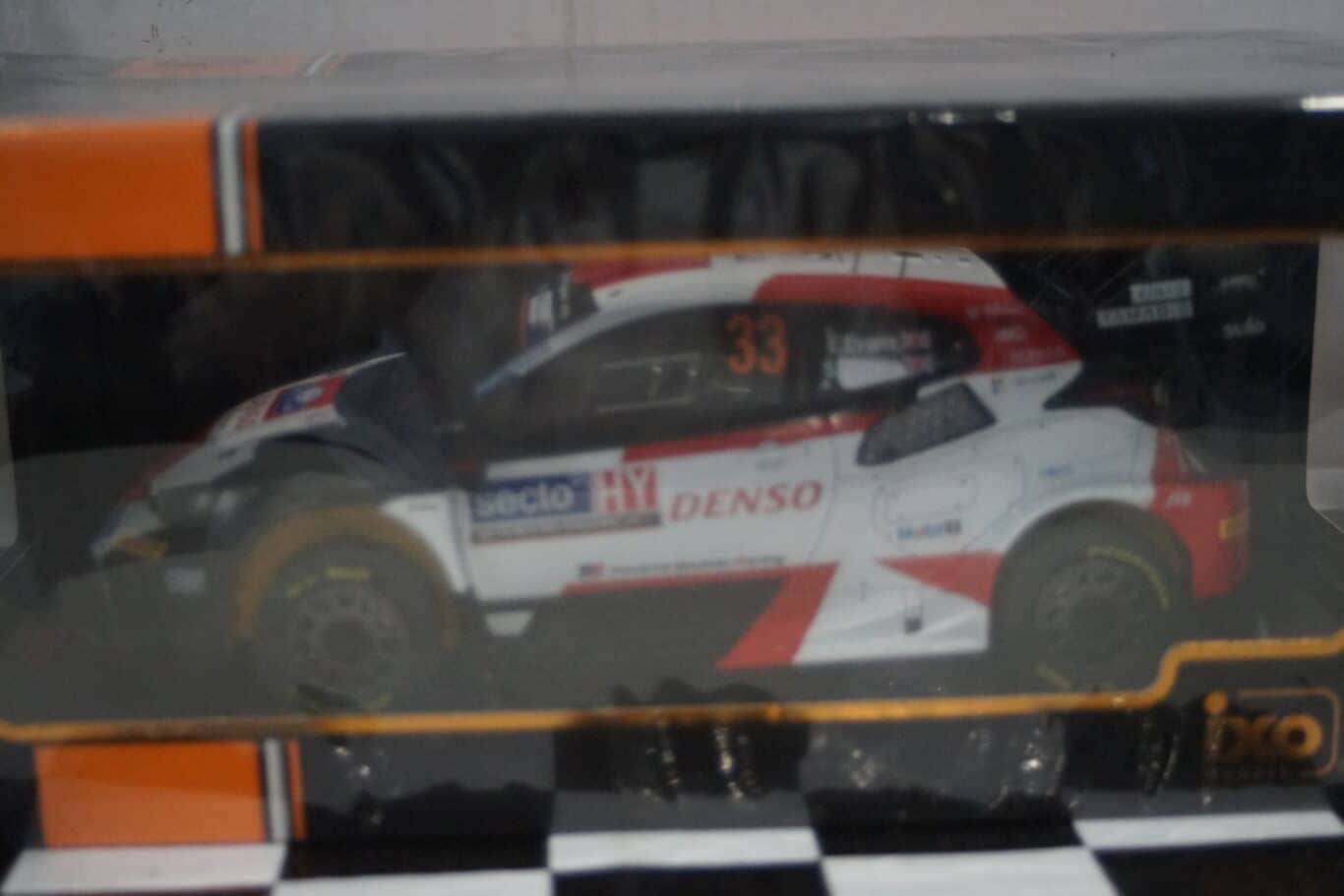 Ixo toyota gr yaris finland rally winner 2023 #33 1:18 18rmc174a.22