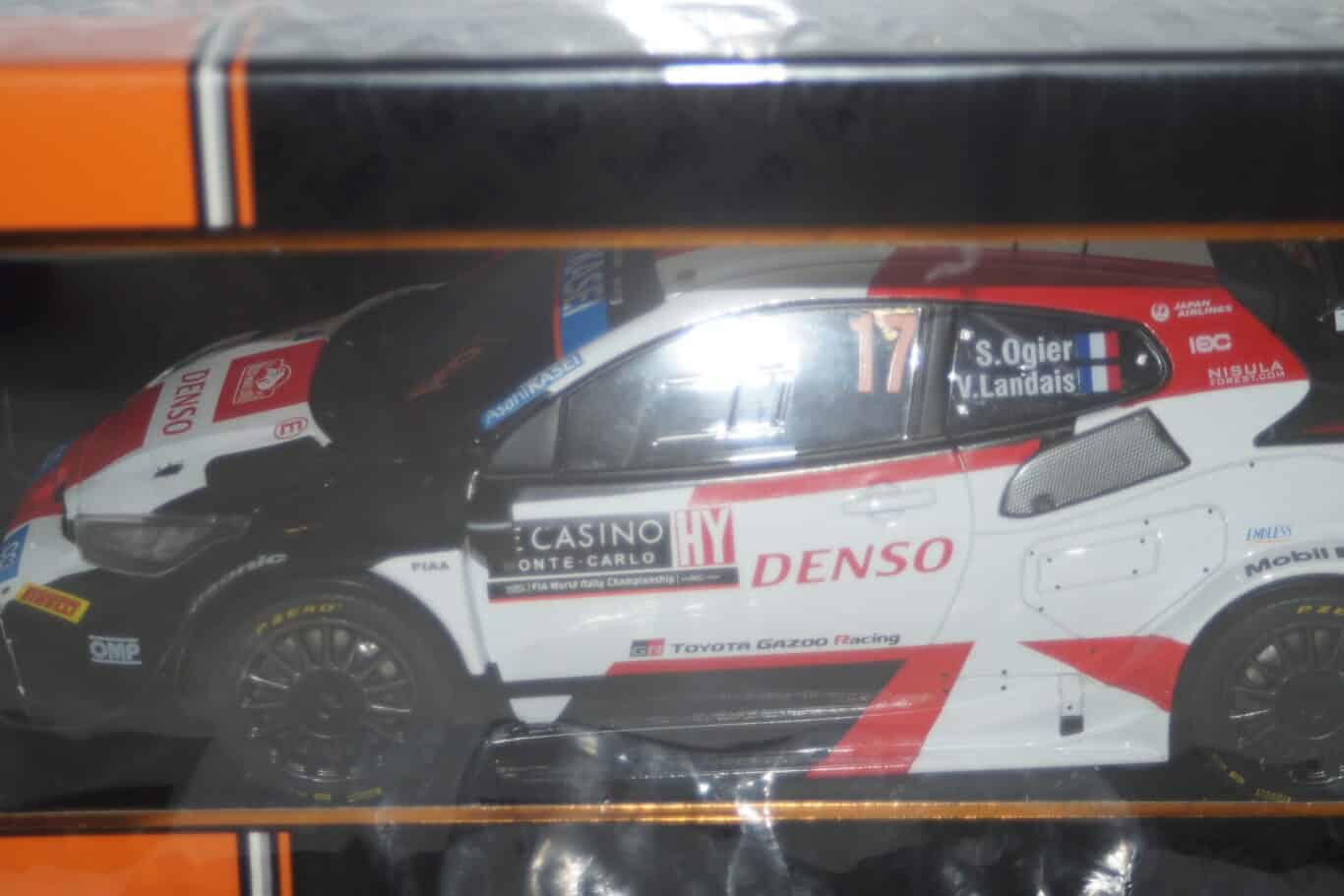 Ixo toyota gr yaris monte carlo rally winner 2023 #17 1:18 18rmc152a.22