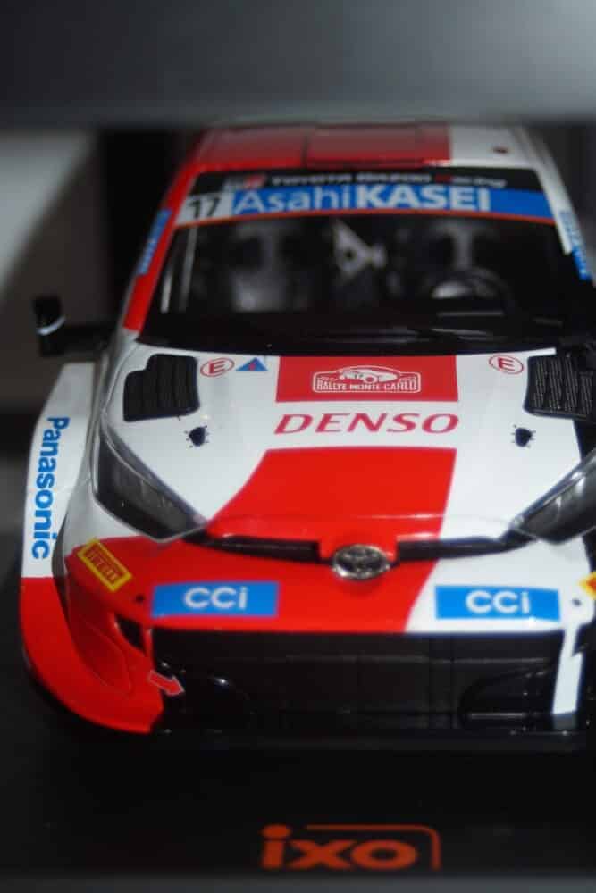 Ixo toyota gr yaris monte carlo rally winner 2023 #17 1:18 18rmc152a.22