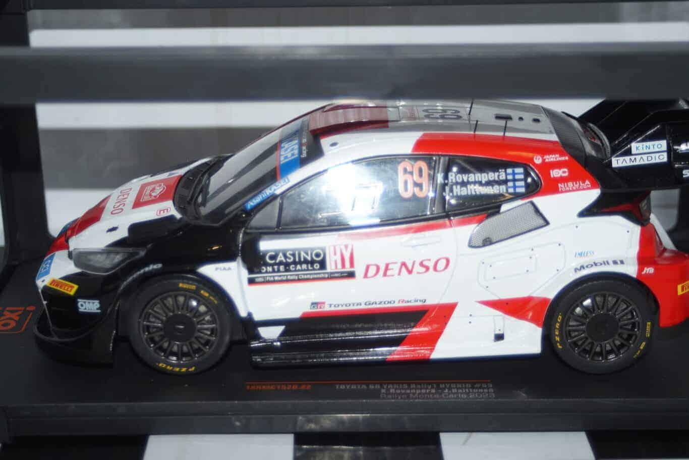 Ixo toyota gr yaris monte carlo rally 2023 #69 1:18 18rmc152b.22