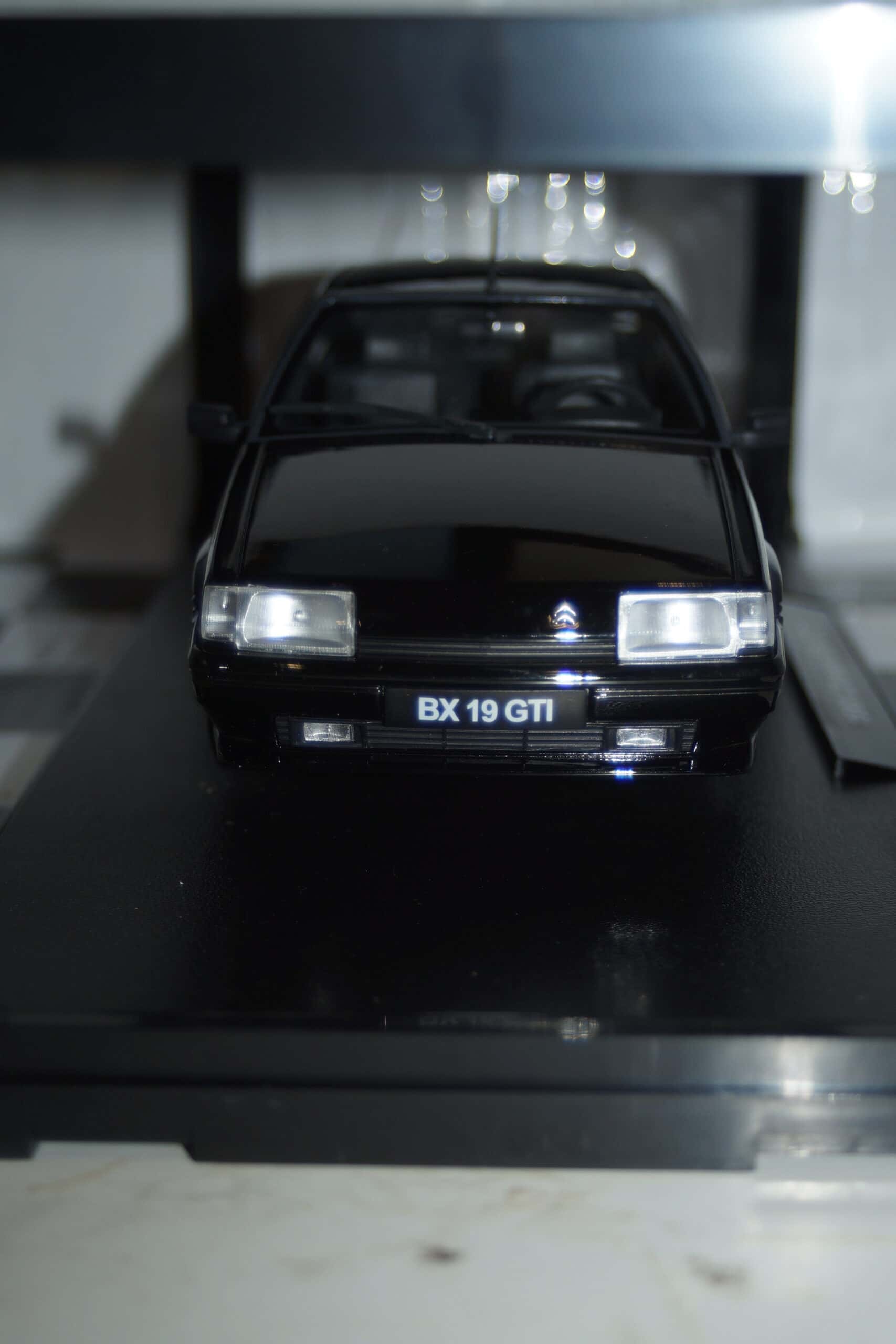 Triple 9 citroen bx gti black roadcar 1:18 t9-1800461