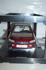 Triple 9 opel omega b roadcar 1996 maroon 1:18 t9-1800432
