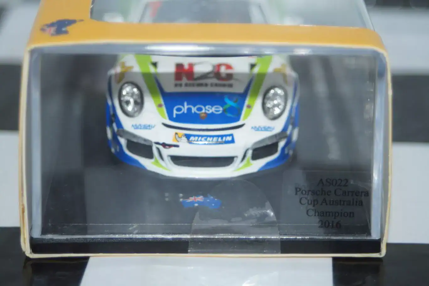 Spark porsche 911 gt3 carrera cup australia champion 2016 #7 1:43 as022