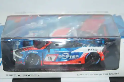 Spark audi r8 lms gt3 #15 24hr nurburgring 2021 1:43 ref 20212415