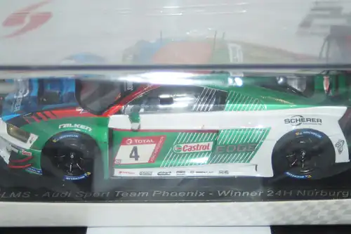 Spark audi r8 lms gt3 winner 24hr nurburgring 2019 #4 1:43 ref sg520